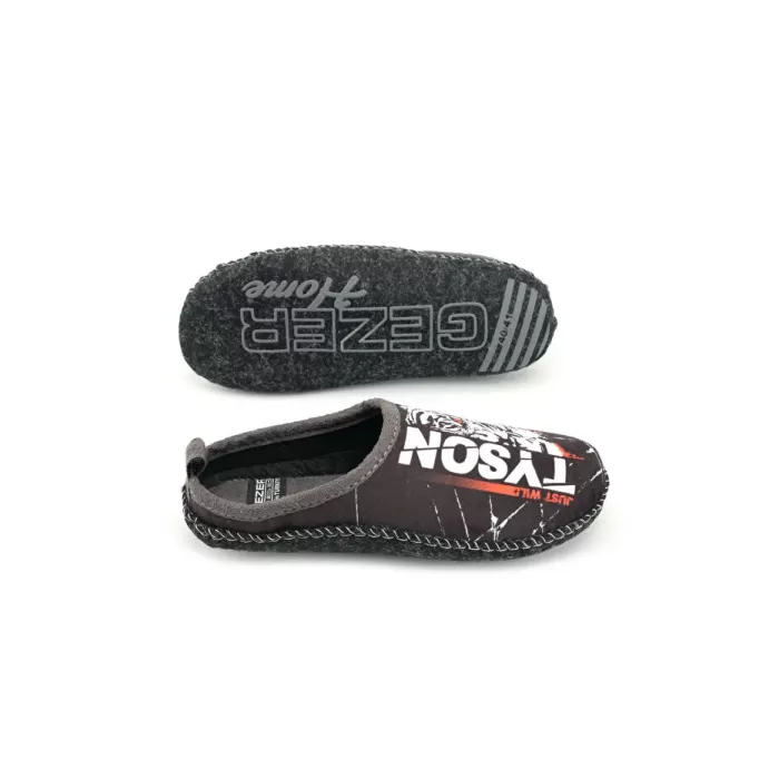 Monalisa Home Lüks Gösterişli Kışlık Siyah Renk 44-45 Numara Terlik