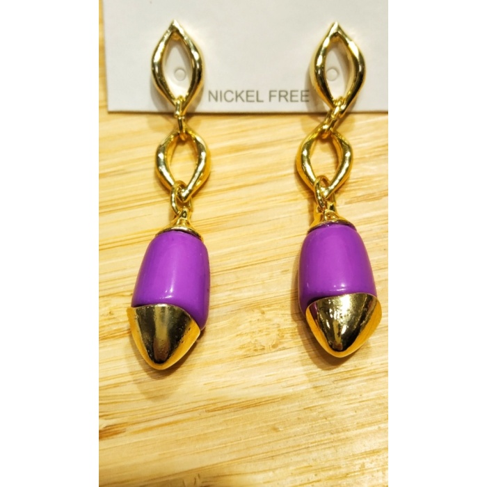 Monalisa Home Lüks Renkli Figürlü Otantik Küpe