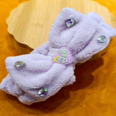 Monalisa Home Lüks Peluşlu Figürlü Saç Bandana