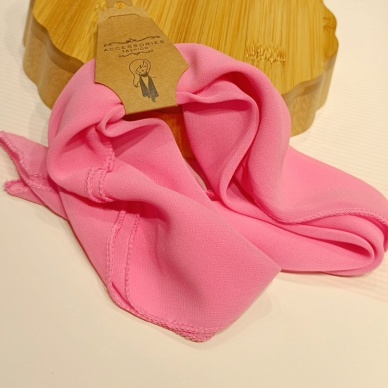 Monalisa Home Lüks Pembe Gösterişli Saç Flar Bandana