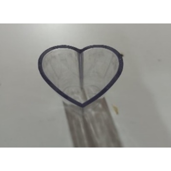 Mika Mum Kalıbı 15,3 X 5,5 Cm - Kalp Model