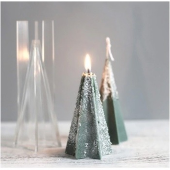 Yıldız Piramit Mum Mika Kalıbı