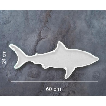 Köpek Balığı -  Silikon Kalıbı SNTK159 (inci)