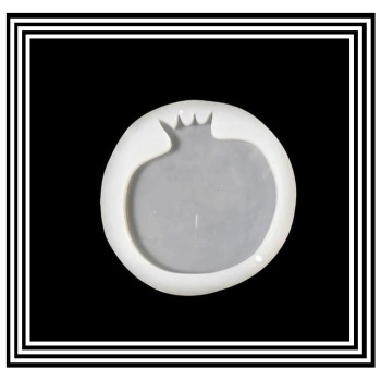 Nar Bardak Altı Kalıbı - Hobi Silikon Kalıbı - (Snt-B105inci)