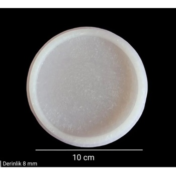 10cm - Tam Yuvarlak Bardak Altı Kalıbı - Snt B107inci