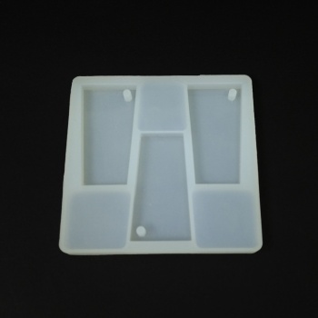 Anahtarlık Ve Küpe Kolye Reçine Epoksi Kalıp -Kod:366