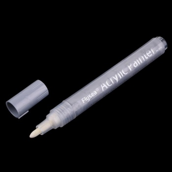 Akrilik Marker Kalem - Su Bazlı - Gümüş