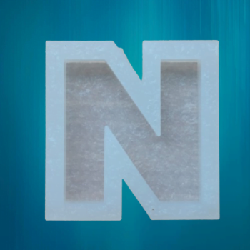 Tekli Harf Epoksi Reçine Kalıbı - N / SNTH168 (İnci)