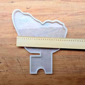 23x31 -Kelebek Rahle - Hobi Silikon Kalıbı - Kod:İnci