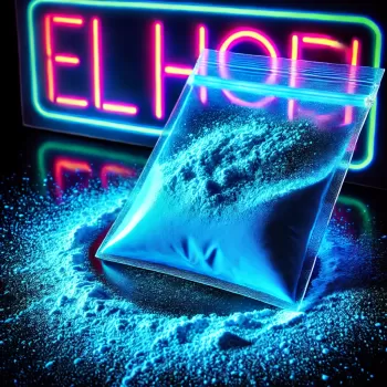 Neon Toz Boya - Mavi - 5gr