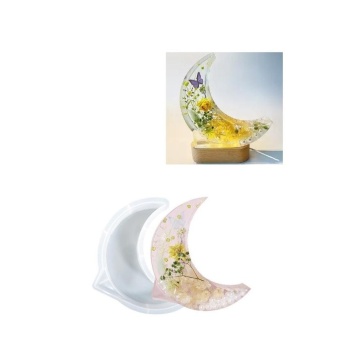 Ay Model Epoksi Reçine Silikon Kalıp Kod: 87