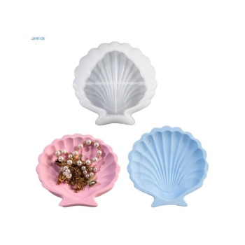 İstiridye Yuvarlak Kase Epoksi ve Beton Silikon Kalıp - Kod: 1021B