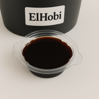 20 ml - Şeffaf Pigment Boya - Siyah - Model:Zubi14