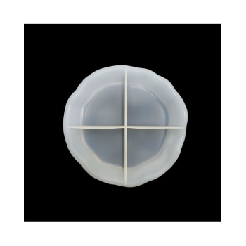 Beton Silikon Kalıp - Yuvarlak Tabak -Kod:283