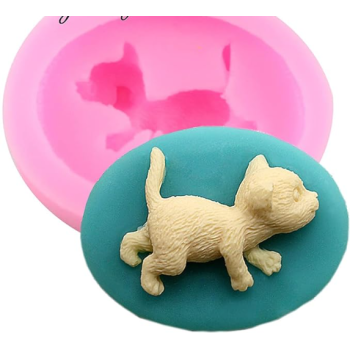 Uyuyan Köpekçik Silikon Reçine Epoksi Silikon Kalıbı - Kod:M8