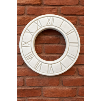 Roma Rakamlı 30 Cm Duvar Saat Kalıbı- Hobi Silikon Kalıbı - (Snt-R120inci)