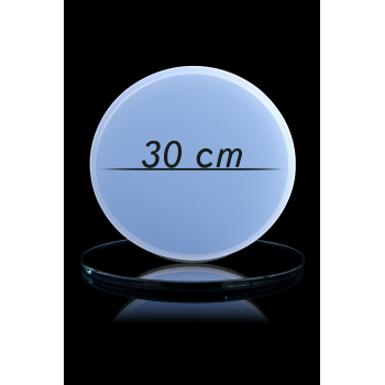 Epoksi Resin 30 cm Yuvarlak Tepsi Silikon Kalıp  - T15