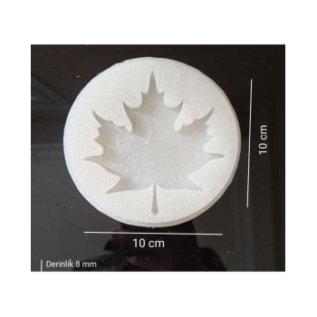 5 Adet - Çınar Yaprağı - Hobi Silikon Kalıbı- Snt B106inci