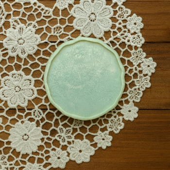 30 cm - Kavisli Yuvarlak Tepsi Kalıbı - Kod:İnci