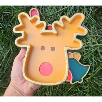 1 Adet/ Yılbaşı Geyik Çerezlik