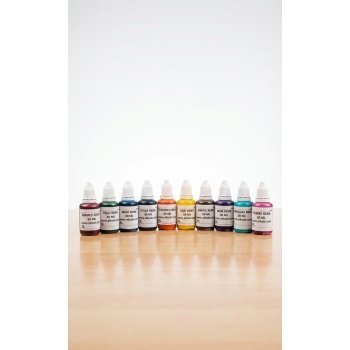 10 adet Farklı Renklerde Sabun Boyası veya Renklendirici