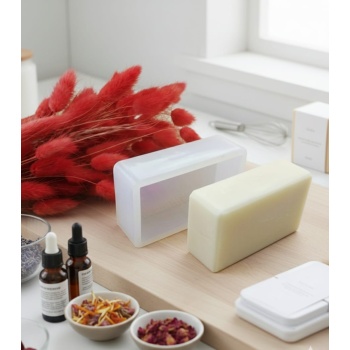 Dikdörtgen Reçine Epoksi,Mum,Sabun ve Beton Kalıbı 8 cm -Kod:58