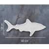 Köpek Balığı -  Silikon Kalıbı SNTK159 (inci)