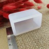 Dikdörtgen Reçine Epoksi,Mum,Sabun ve Beton Kalıbı 4 cm - Kod:18