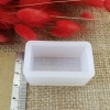 Dikdörtgen Reçine Epoksi,Mum,Sabun ve Beton Kalıbı 4 cm - Kod:18