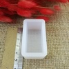 Dikdörtgen Reçine Epoksi,Mum,Sabun ve Beton Kalıbı 4 cm - Kod:18