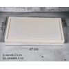 Dikdörtgen Epoksi Tepsi Kalıbı - 47x24 cm