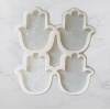 4lü Fatmanın Eli - Hobi Silikon Kalıbı - SNTB113 (İnci)