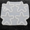Deniz Yıldızı Epoksi Kalıbı 4lü Kod: SNTm174 (inci)