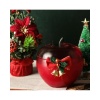 Noel Elması Mum Epoksi ve Beton Kalıbı - Kod: 1155B