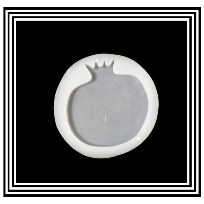 Nar Bardak Altı Kalıbı - Hobi Silikon Kalıbı - (Snt-B105inci)