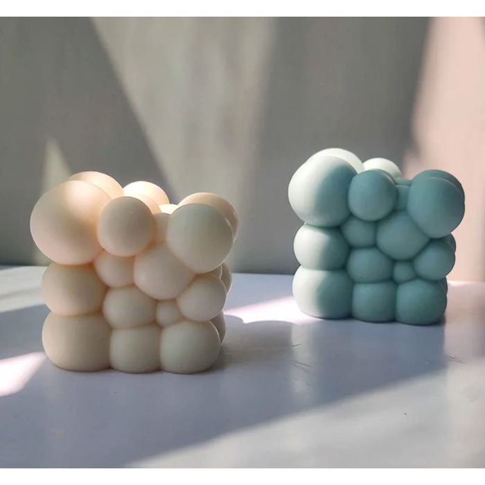 Yamuşuk Bubble Mum Kalıbı - Kod:406