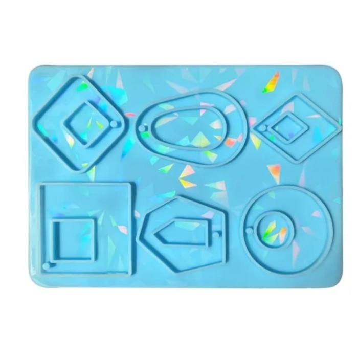 14cm x 10cm Hologramlı Anahtarlık Kalıbı - Kod: