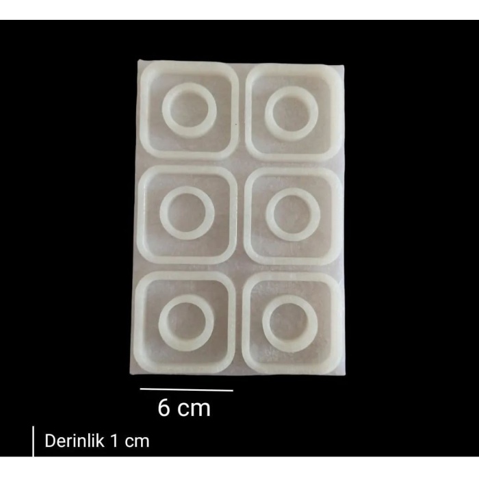 6 cm - Peçete Yüzüğü Kalıbı (Snt-402inci)