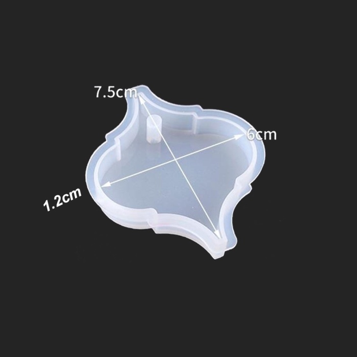 Kuplu Süsleme Epoksi,Mum Kalıbı-Takı-Kod:27