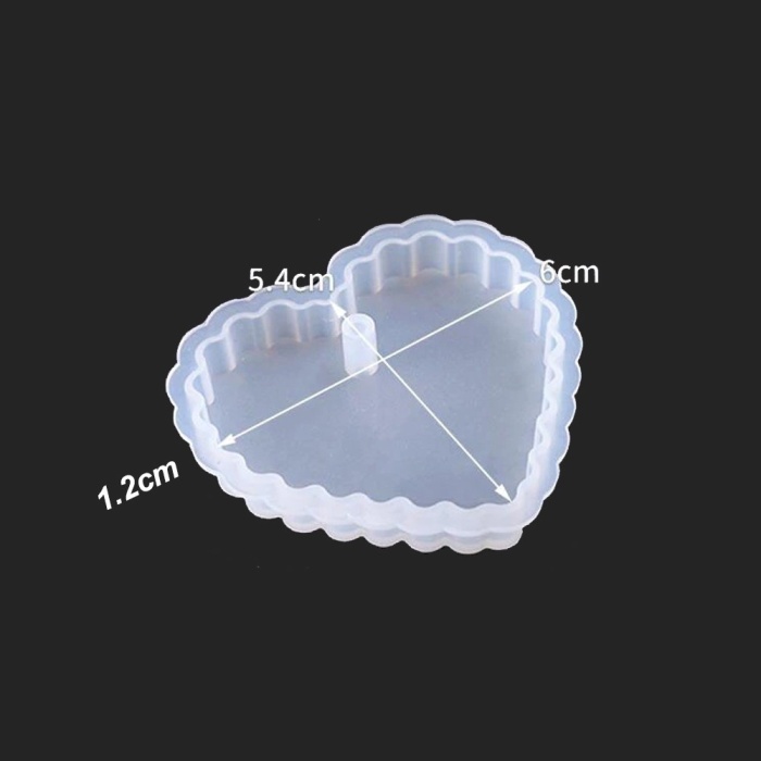 Kolye Takı Reçine Epoksi,Mum,Sabun ve Beton Kalıbı-Kod: 25