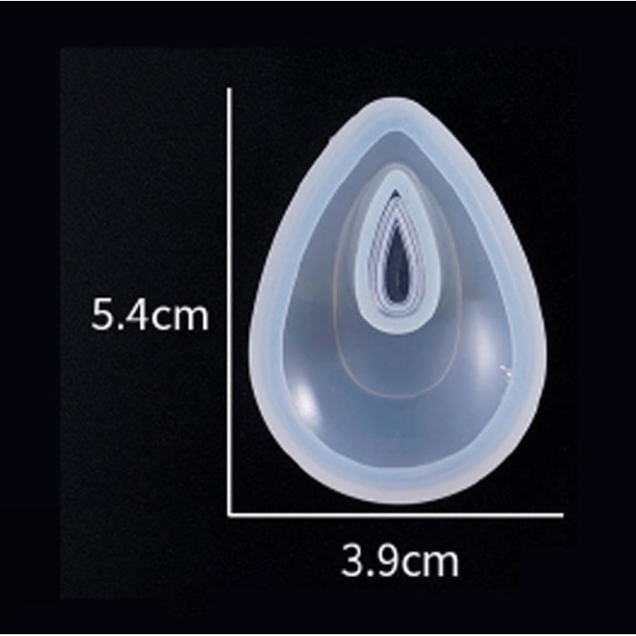 Damla Küpe Kolye Reçine Epoksi Kalıp -Kod:78