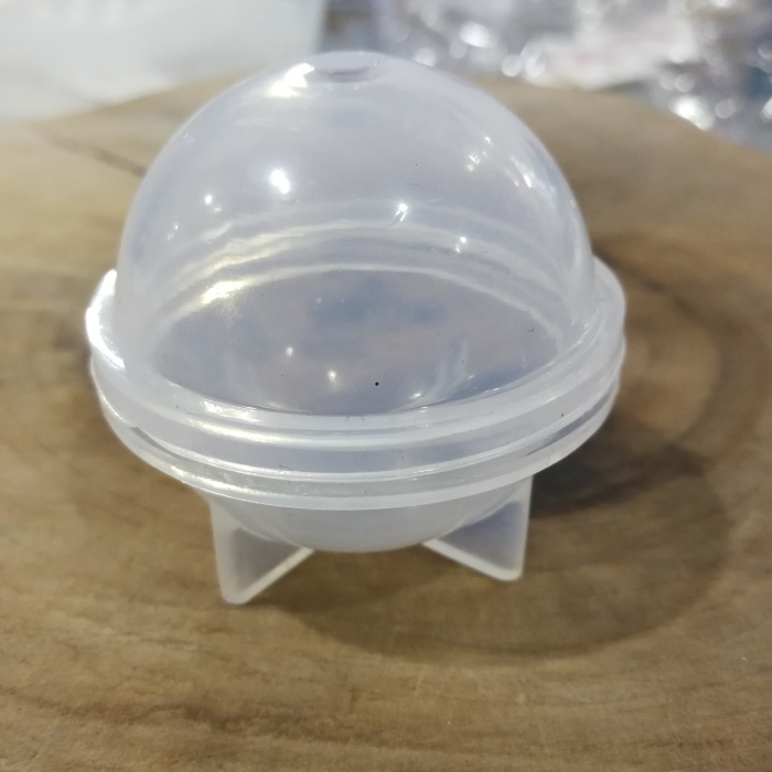 Gökyüzü Küre / Reçine epoksi,Mum,Sabun ve Beton Kalıbı - 20mm - Kod: 15