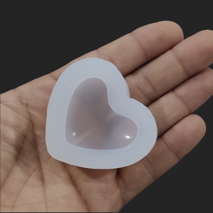 Kalp Reçine Epoksi ve Sabun Kalıbı - Küçük Boy -Kod:138