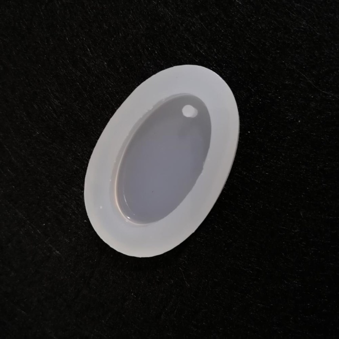 Reçine Epoksi Kalıp-delikli Oval 2 - E16