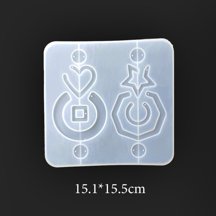 Küpe Reçine Epoksi Kalıp -Kod:232