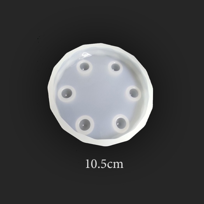 Ayakli Bardak Alti Reçine Epoksi Kalıp -Kod:47