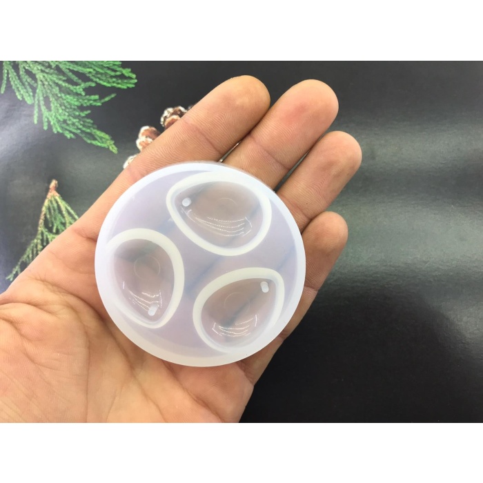 Küpe & Kolye Reçine Epoksi ve Kalıbı  - Kod:10