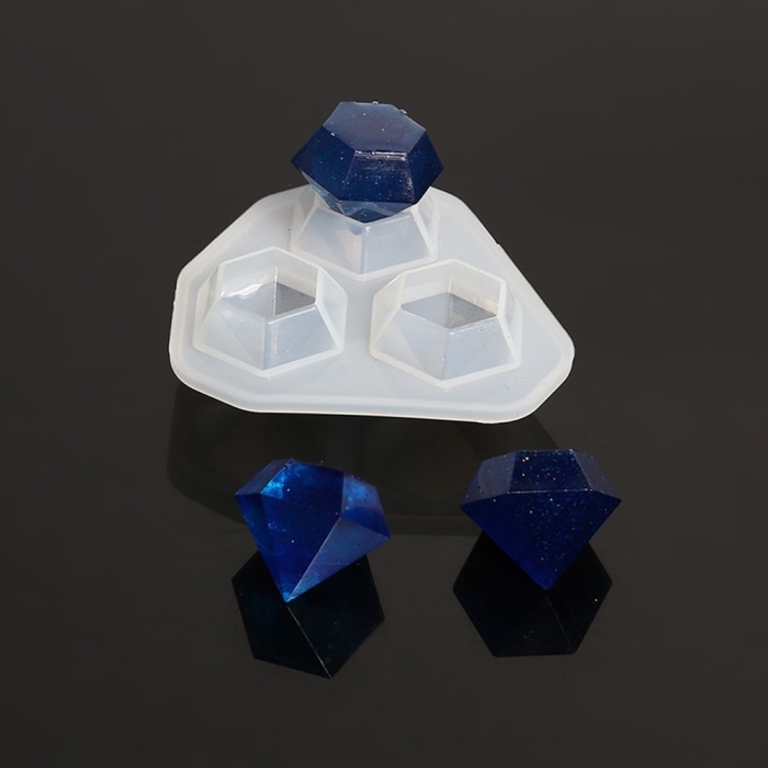 Kristal Damla Reçine Epoksi Kalıp - Küçük Boy -Kod:63