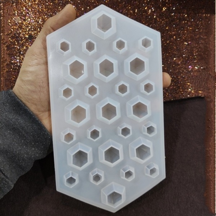 Kristal Damla Reçine Epoksi Kalıp - Çoklu Kalıp -Kod:228