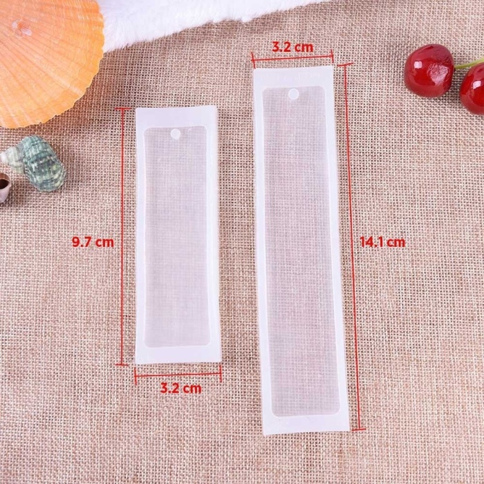 Kitap Ayracı Reçine Epoksi Kalıp Orta Boy  3.2 x 14.1 cm  -Kod:1030